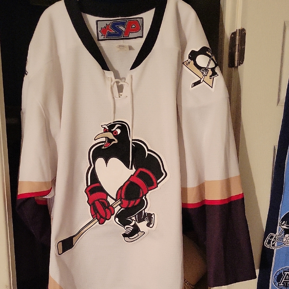 White WBS Penguins Jersey